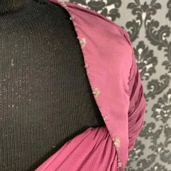 Something Blue Belsoie L3002 Formal Chiffon/Beaded Exotic Fuchsia Size 12 FORMAL DRESSES FORMAL/MOTHER'S DRESSES