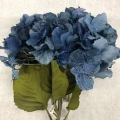 Something Blue DECOR Ashland Hydrangea Floral Navy Size 3ct FLORAL