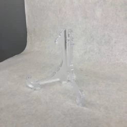 Something Blue Easel Size 5.5" Plastic Clear SIGNS