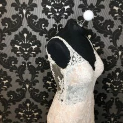 Something Blue Essense Of Australia D2387 Women's Wedding Dress Lace Ivory/Nude WEDDING DRESSES