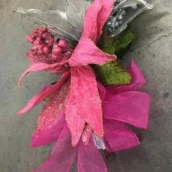 Something Blue Wedding 8" Floral Pew Accents DECOR