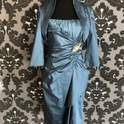 Something Blue FORMAL/MOTHER'S DRESSES Jackson Parker 081838440 Women's MOB Taffeta Misty Size 4
