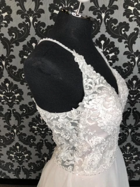 Something Blue Mori Lee Women's Wedding Dress Sequin/Tulle Ivory Size 10 A-line WEDDING DRESSES 5 Something Blue Mori Lee Women's Wedding Dress Sequin/Tulle Ivory Size 10 A-line WEDDING DRESSES