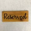 Something Blue Sign Wood/Vinyl Light Stain Size 11"x4.5" SIGNS