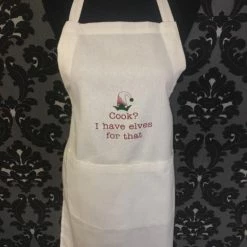 Something Blue Wedding Mudpie Cook Xmas Apron In A Bag