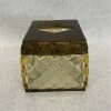 Something Blue DECOR Tissues Plastic Gold Size 6" CONTAINER
