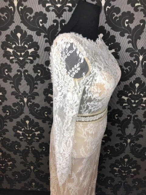 Something Blue Calla Blanche 16109 NADINE Women's Wedding Dress Lace Ivory/Nude WEDDING DRESSES 5 Something Blue Calla Blanche 16109 NADINE Women's Wedding Dress Lace Ivory/Nude WEDDING DRESSES