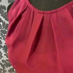 Something Blue Levkoff 1165 Formal Chiffon Sangria Size 26