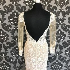 Something Blue Calla Blanche CATALINA 18122 Women's Wedding Dress Lace Ivory Size 8 WEDDING DRESSES