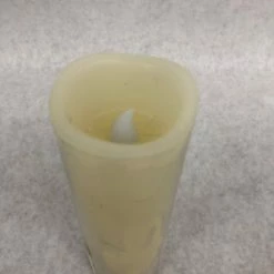 Something Blue DECOR Pillar LED Ivory Size 7