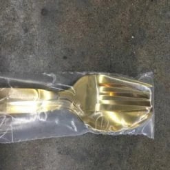 Something Blue Wedding Dinnerware Metal Robert Stanley Gold Size 3pc Serving Set GLASSWARE