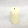 Something Blue DECOR Pillar Candle Wax Ivory Size 4.25" CANDLES