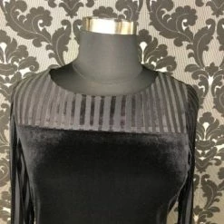 Something Blue FORMAL/MOTHER'S DRESSES Alex Marie Size 14 Black Velvet Formal