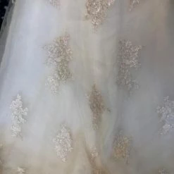 Something Blue Stella York SCARLET 5922 Women's Wedding Dress Lace Gold Size 12 WEDDING DRESSES