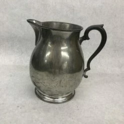 Something Blue Pitcher Silver Tarnished Silver Size Various CONTAINER