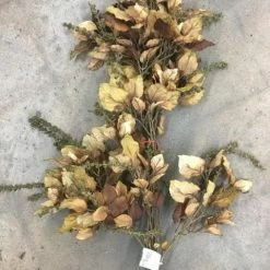 Something Blue Wedding 6 Stem Brown/Green Branches With Leaves DECOR